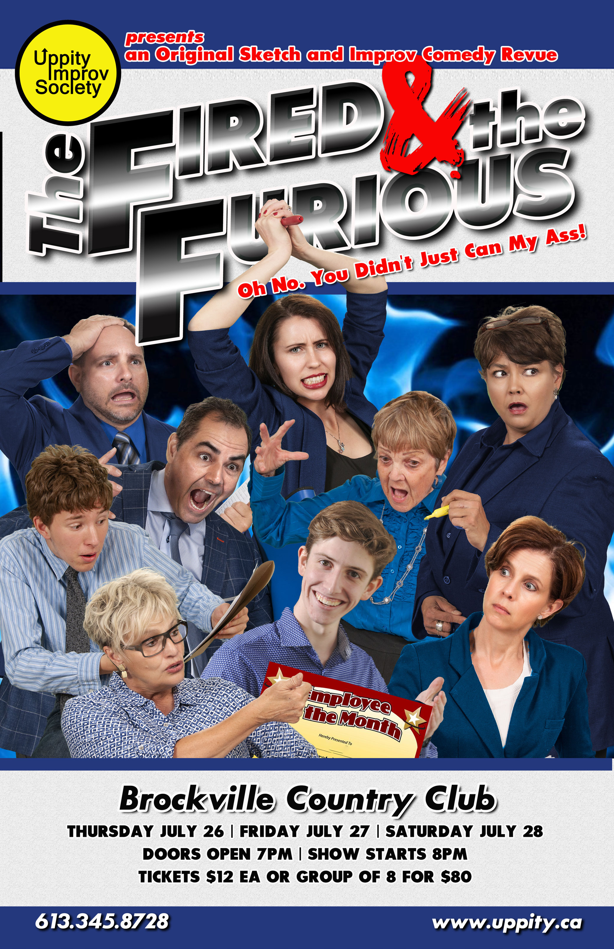 The Fired & The Furious poster